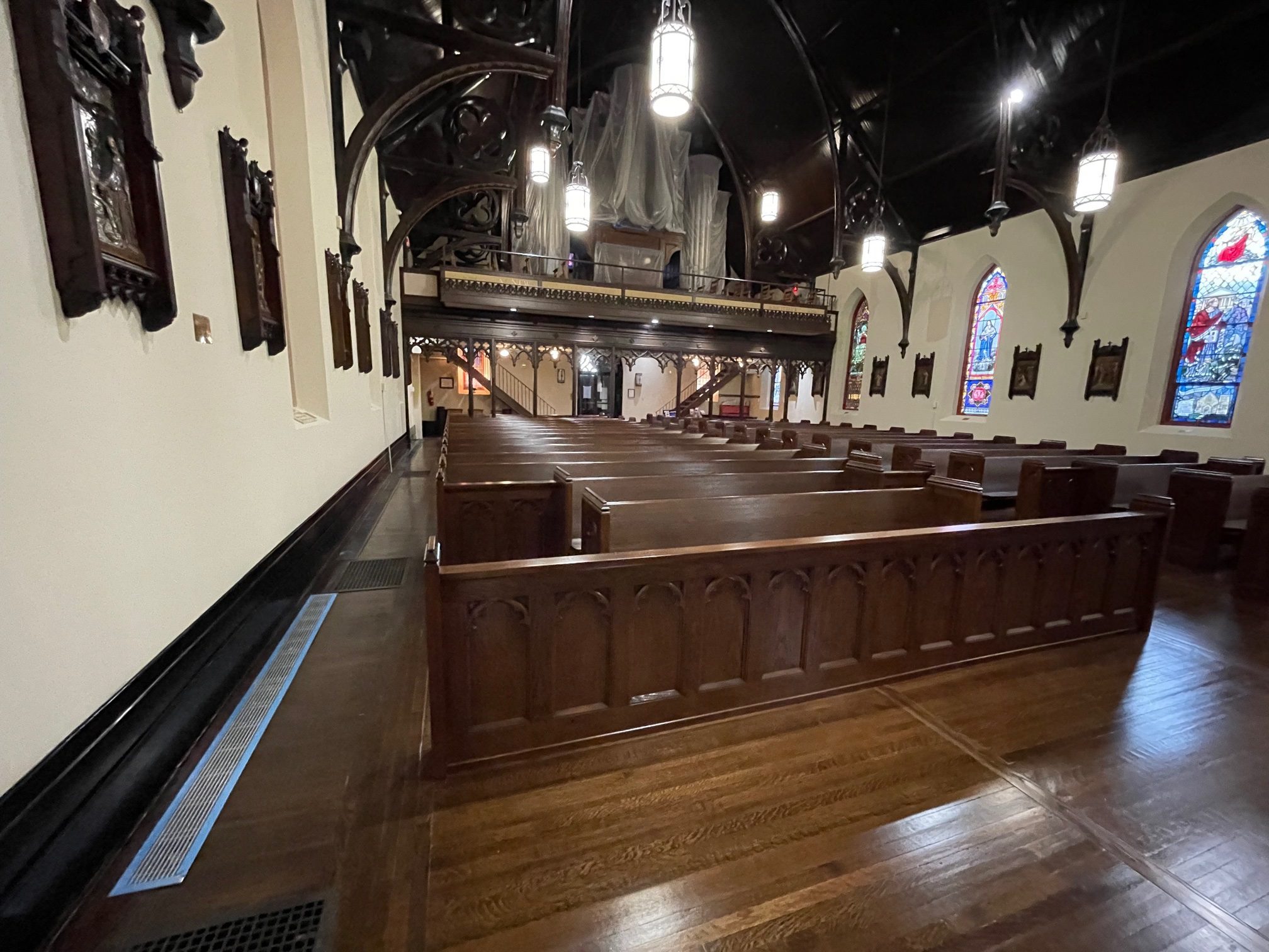 Grace Episcopal Church Interior Design & Pews | White Plains, NY